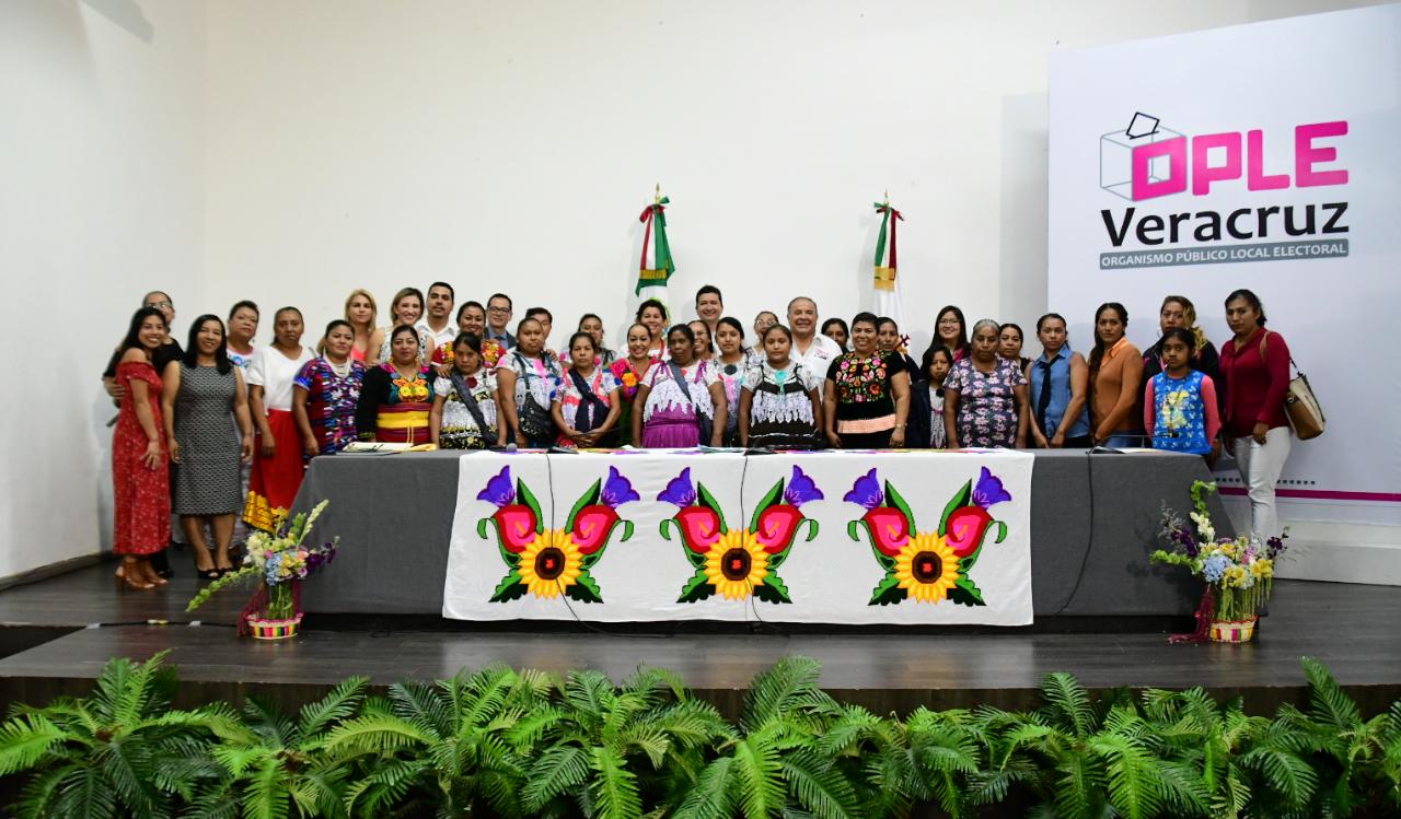 OPLE Veracruz conmemora el Día Internacional de la Mujer Indígena con el Conversatorio “Mujer Indígena y su inclusión en la Política”