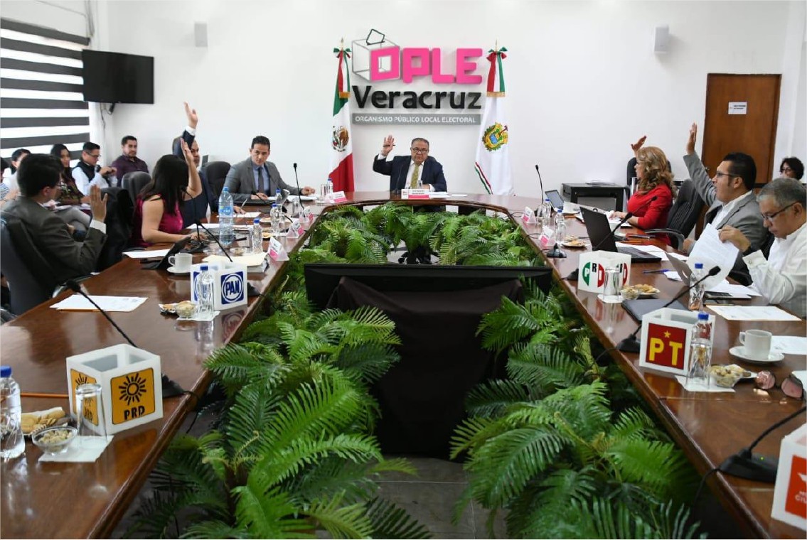 Consejo General del OPLE Veracruz, aprueba el límite de aportaciones individuales para las organizaciones ciudadanas