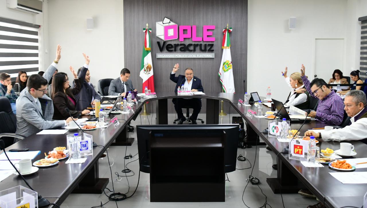 Consejo General del OPLE Veracruz determina que la Asociación Política Estatal Alianza Generacional no es objeto de conclusiones sancionatorias