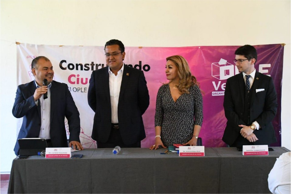 El OPLE Veracruz concluye su primera gira de actividades “Construyendo Ciudadanía”