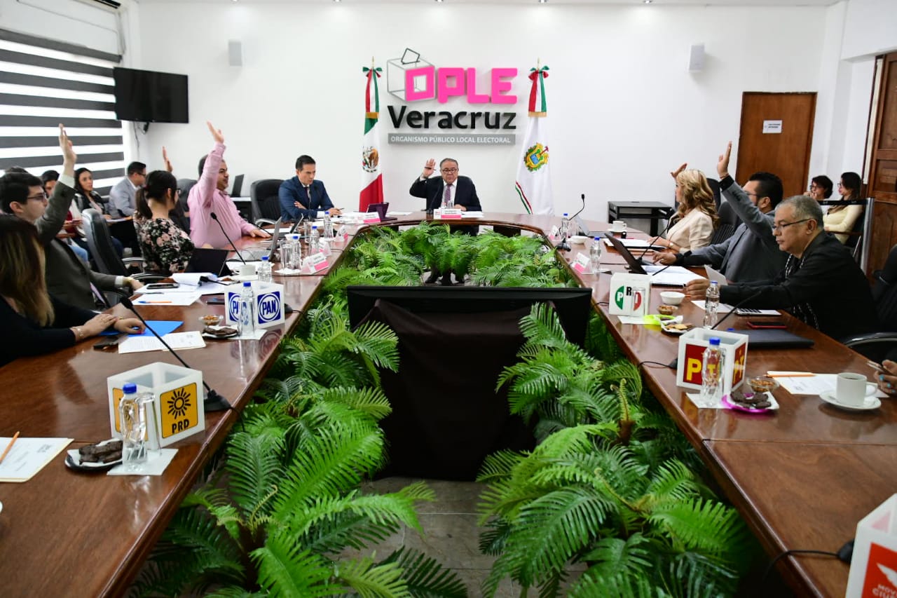 OPLE Veracruz aprueba los resultados de evaluación de desempeño de las y los miembros del Servicio Profesional Electoral Nacional (SPEN)