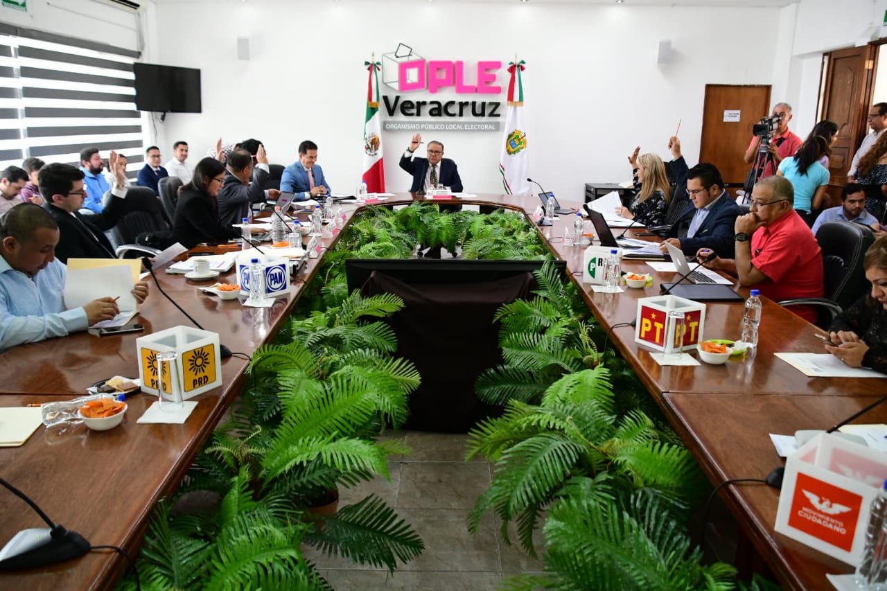 Consejo General del OPLE aprueba ministración del financiamiento público 2019 a las asociaciones políticas estatales “Generando Bienestar 3” y “Democracia e Igualdad Veracruzana”