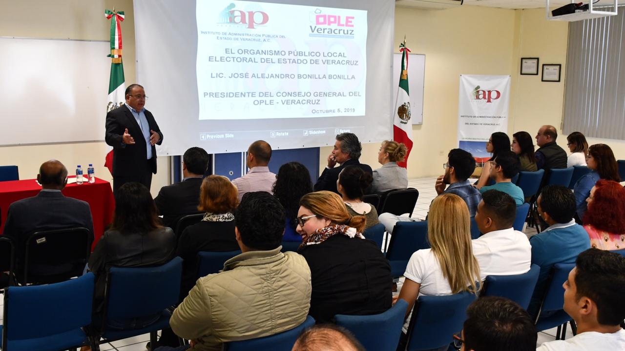 OPLE Veracruz ha logrado tener autonomía, credibilidad e independencia: Consejero Presidente