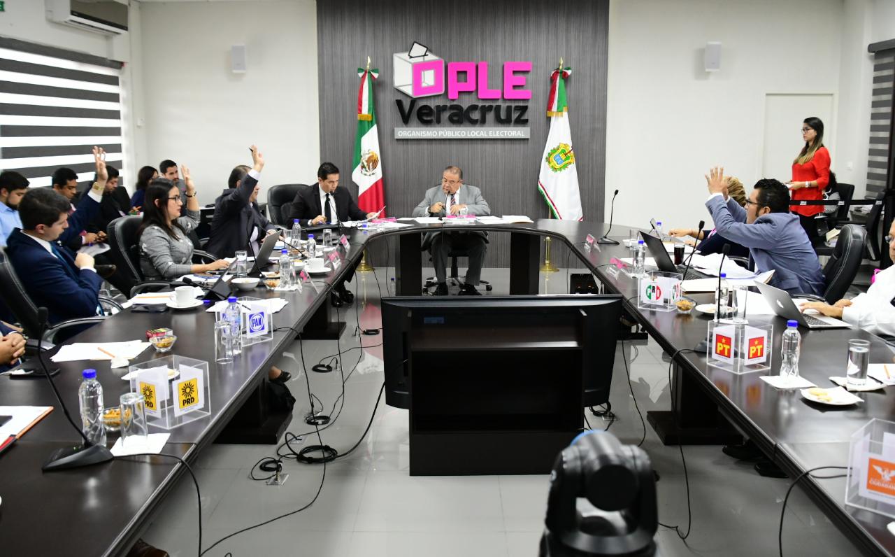 Consejo General del OPLE Veracruz aprueba el presupuesto para el Ejercicio Fiscal 2020