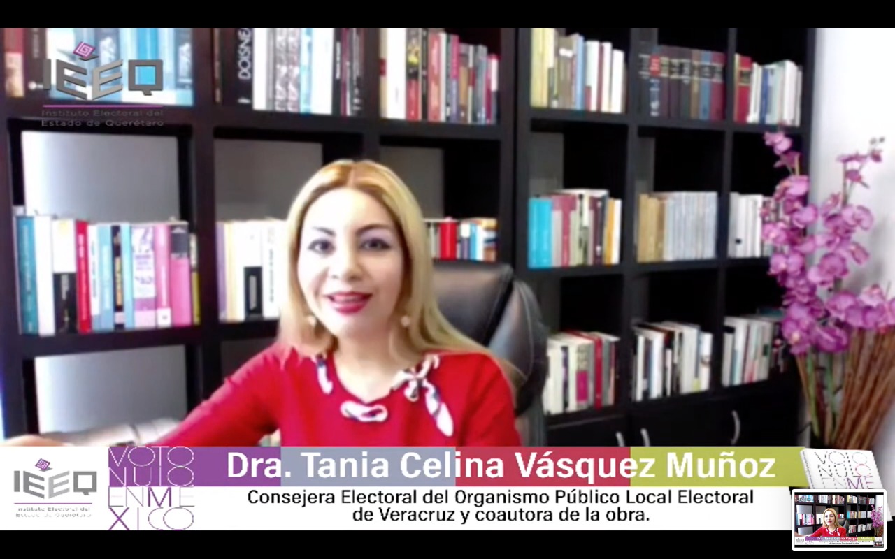 OPLE Veracruz participa en la presentación virtual del libro “Voto Nulo en México”