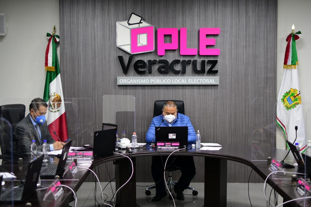 OPLE Veracruz aprueba medidas sanitarias para la aplicación del examen de conocimientos para integrar los Consejos Distritales