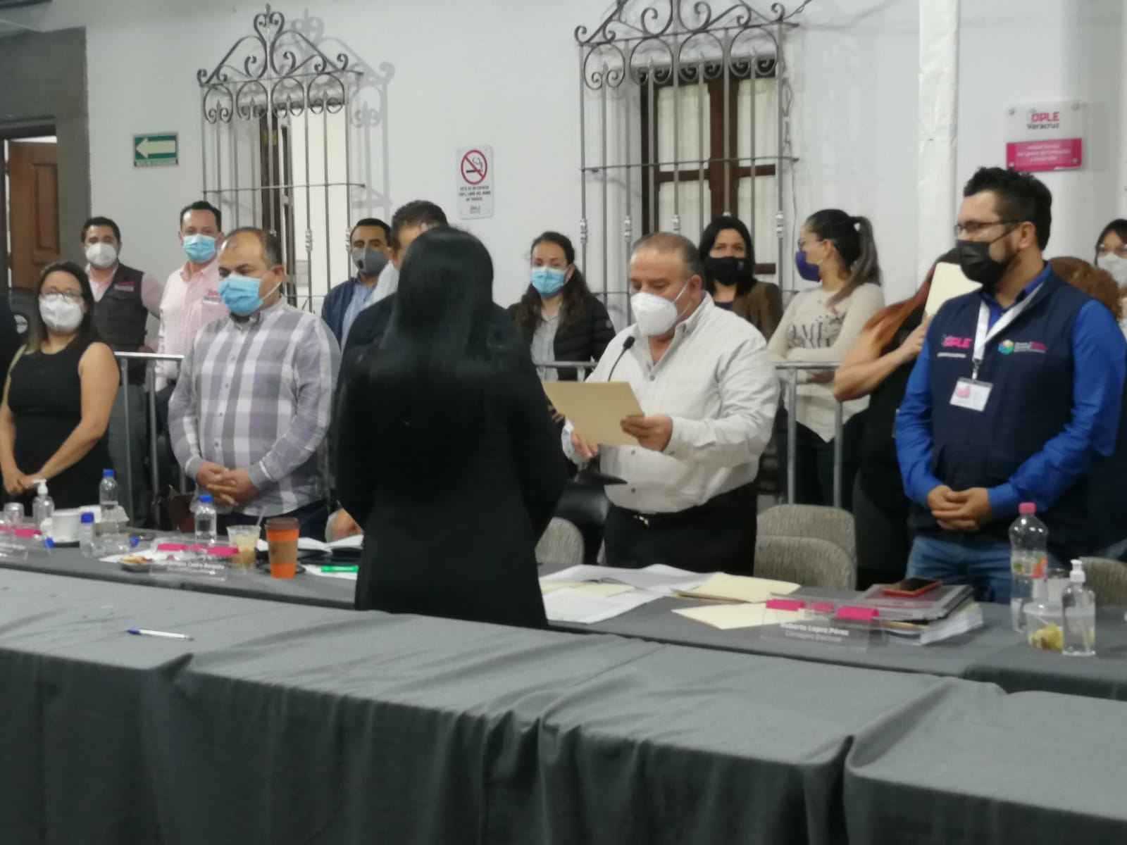 Consejo General del OPLE Veracruz concluye con el cómputo y declaración de validez de la elección del Municipio de Santiago Tuxtla