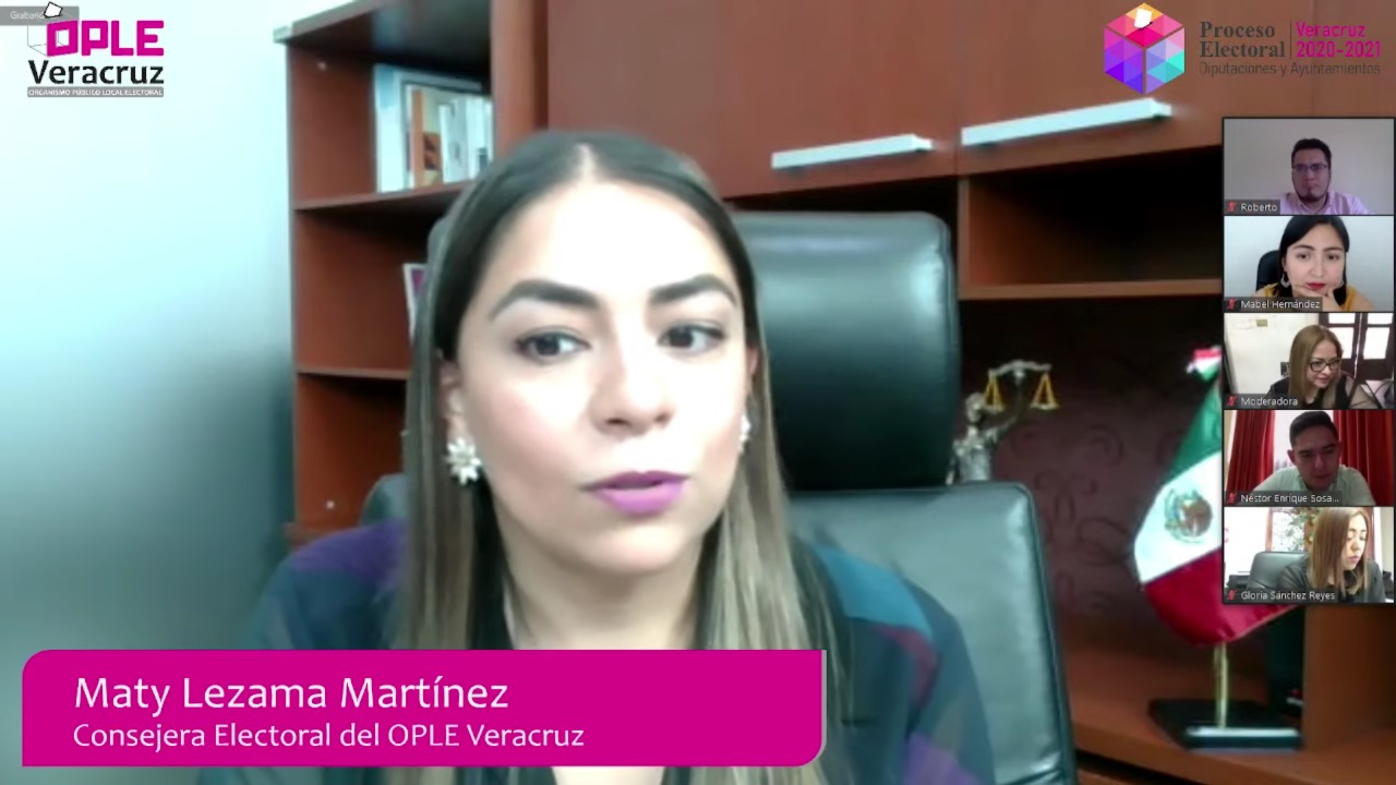 OPLE Veracruz presentó el Foro Virtual: “La participación en la política de la juventud veracruzana”