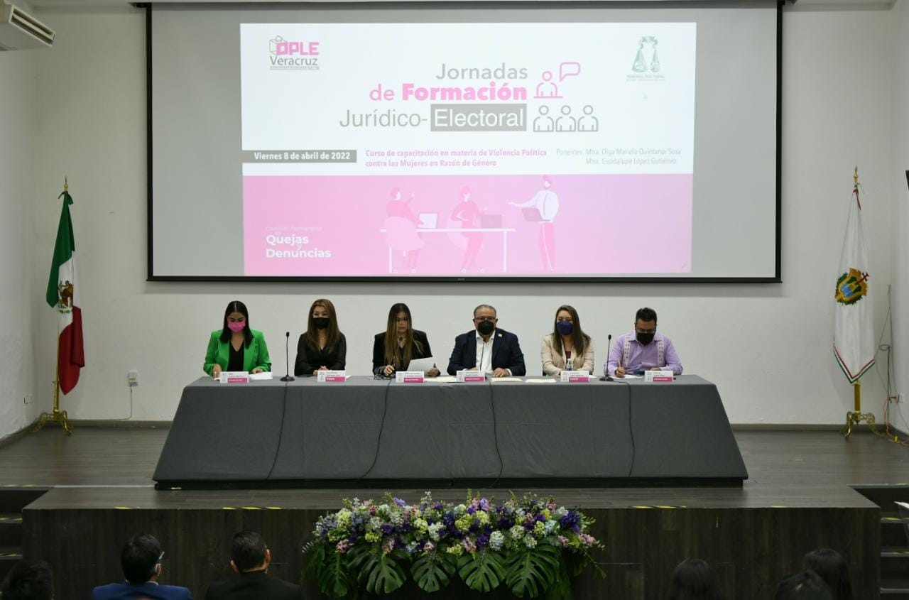 OPLE Veracruz y TEPJF suman esfuerzos en contra de la Violencia Política Contra las Mujeres en Razón de Género