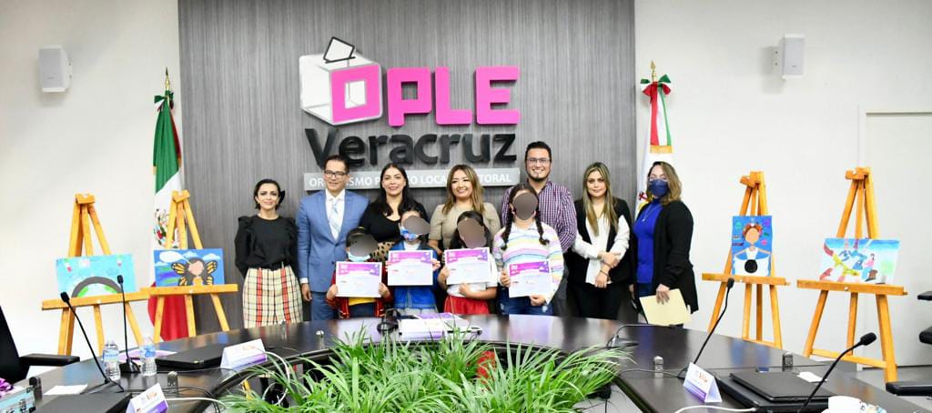 Con Concurso de Dibujo “Mi participación en el futuro de Veracruz” del OPLE Veracruz se busca empoderar a las niñas