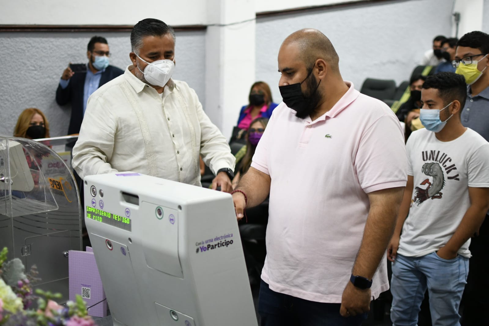 Demostración de la Urna Electrónica del IEPC Jalisco en el OPLE Veracruz servirá para enriquecer los trabajos en materia tecnológica para futuros Procesos Electorales