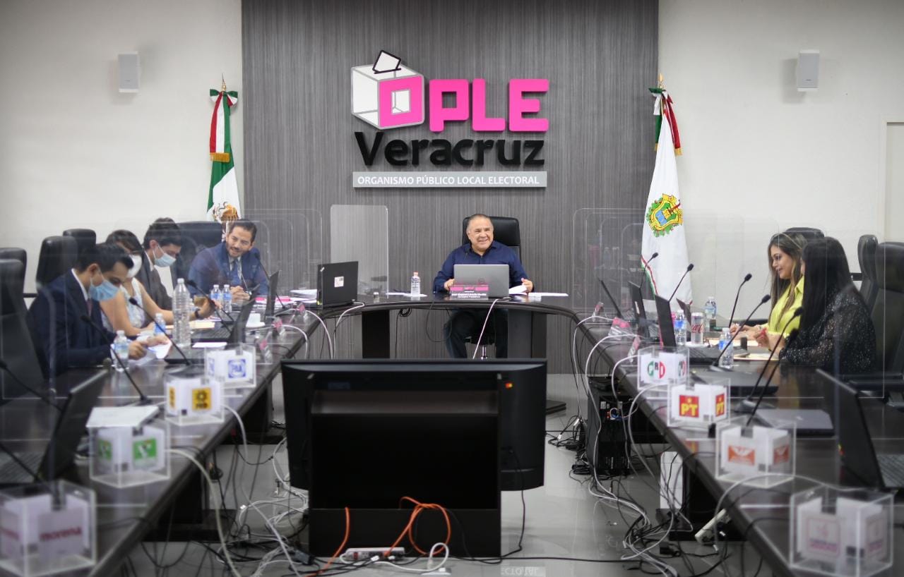 Consejo General del OPLE Veracruz aprueba informes de las Unidades de Comunicación Social y Fiscalización
