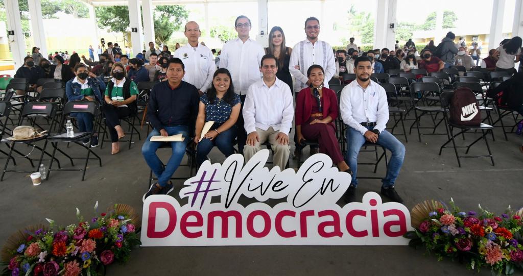 OPLE Veracruz celebra quinto Foro Universitario 2022 “Juventud en Democracia y Elecciones” en el Instituto Tecnológico Superior de Coatzacoalcos