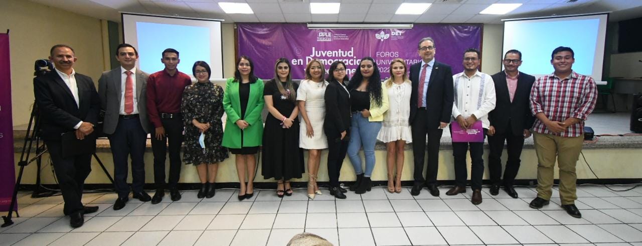 OPLE Veracruz realiza el primer Foro Universitario 2022 “Juventud en Democracia y Elecciones” en el Instituto Tecnológico Superior de Xalapa