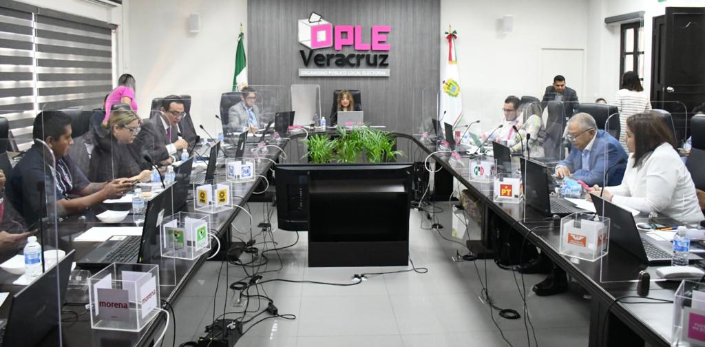 OPLE Veracruz aprueba el Programa integral para la conservación, reutilización y desincorporación del material electoral.